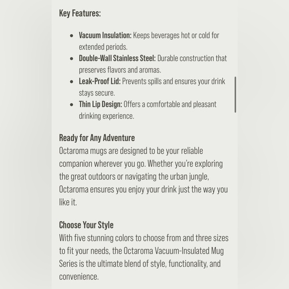 Lot of 2 6 oz Wacaco Octaroma Espresso Latte Cortado Coffee Tumblers Blue & Gray - Picture 10 of 10